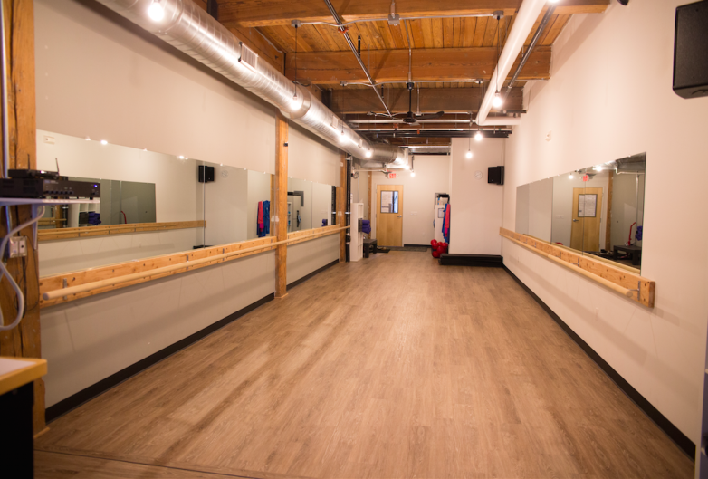 Barre workouts are a mixture of yoga, pilates, and dance.