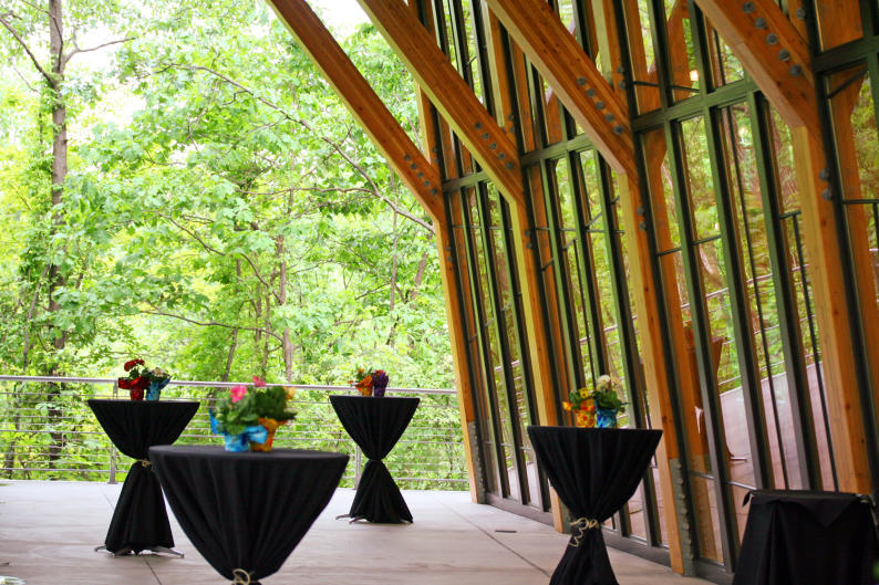 Attendees met at the zoo's event space, Bissell Tree House, during the conference as well as the Amway Grand Plaza.