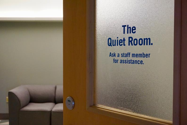 Quiet room at Grand Rapids Public Museum