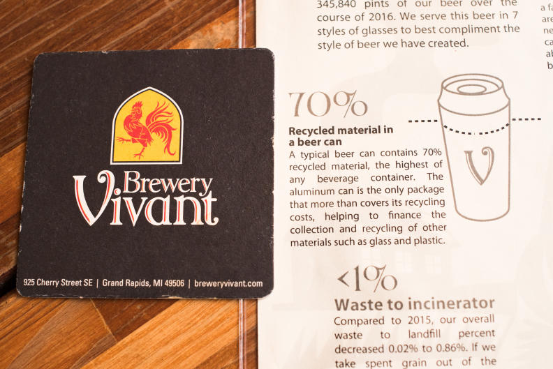 Brewery Vivant - Recycled Materials
