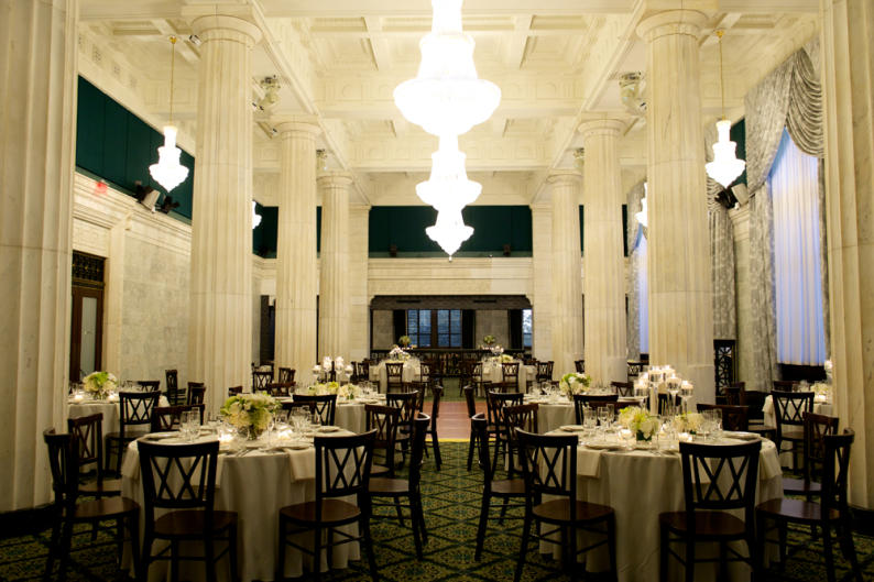 The Ballroom at McKay was once the Grand Rapids National Bank.