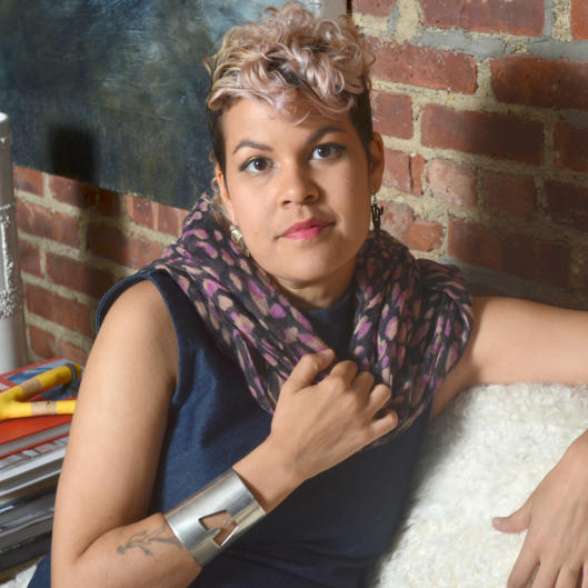 Heather Hart, also based in Brooklyn, is an interdisciplinary artist exploring the power in thresholds.