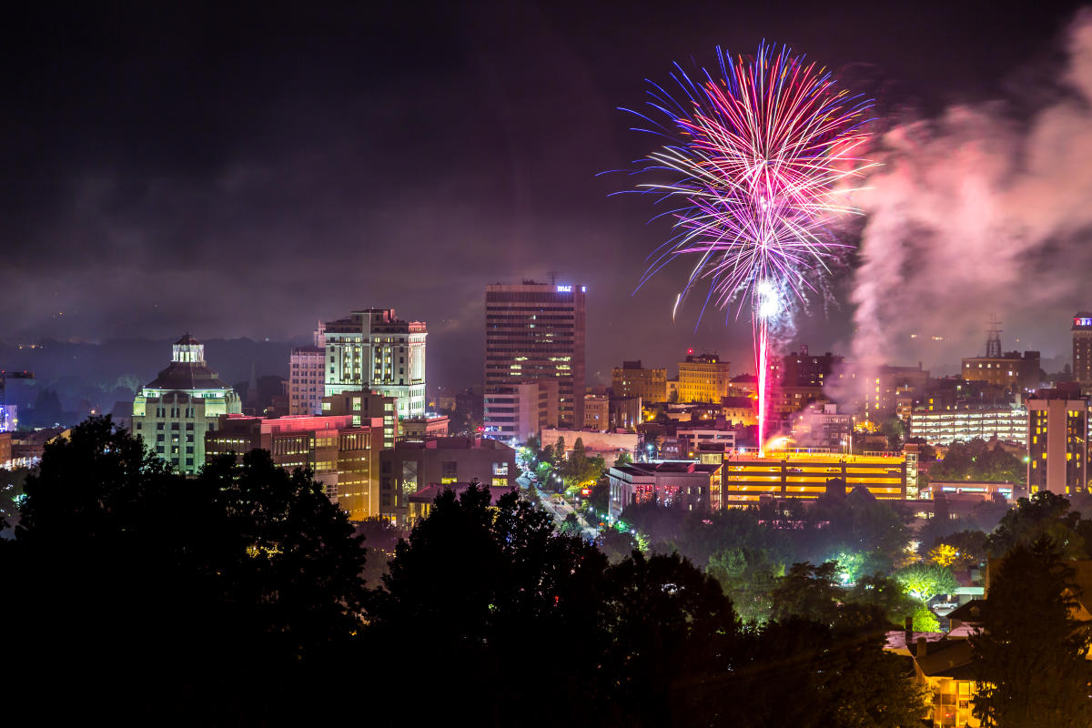 Fourth Of July Events And Fireworks In Asheville N C