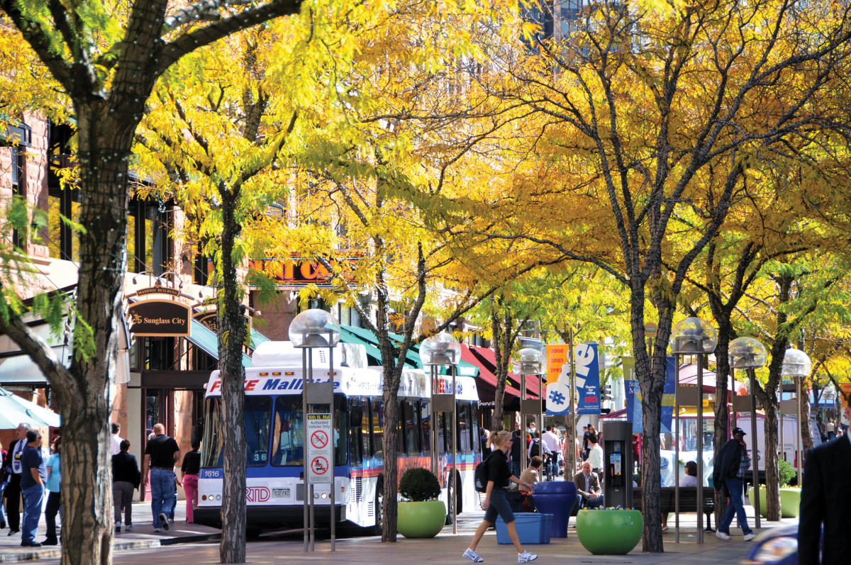 16th Street Mall in Denver, Colorado VISIT DENVER