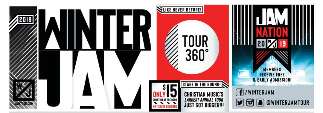 Newsboys United To Headline Winter Jam 2019 With 360º Center Stage