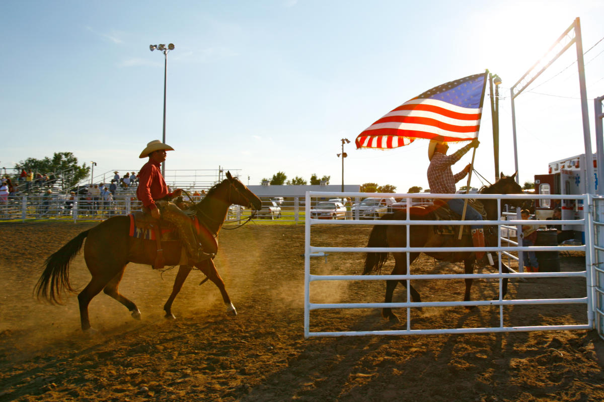 Kansas Rodeos Bronco Riding, County Fairs & Roping
