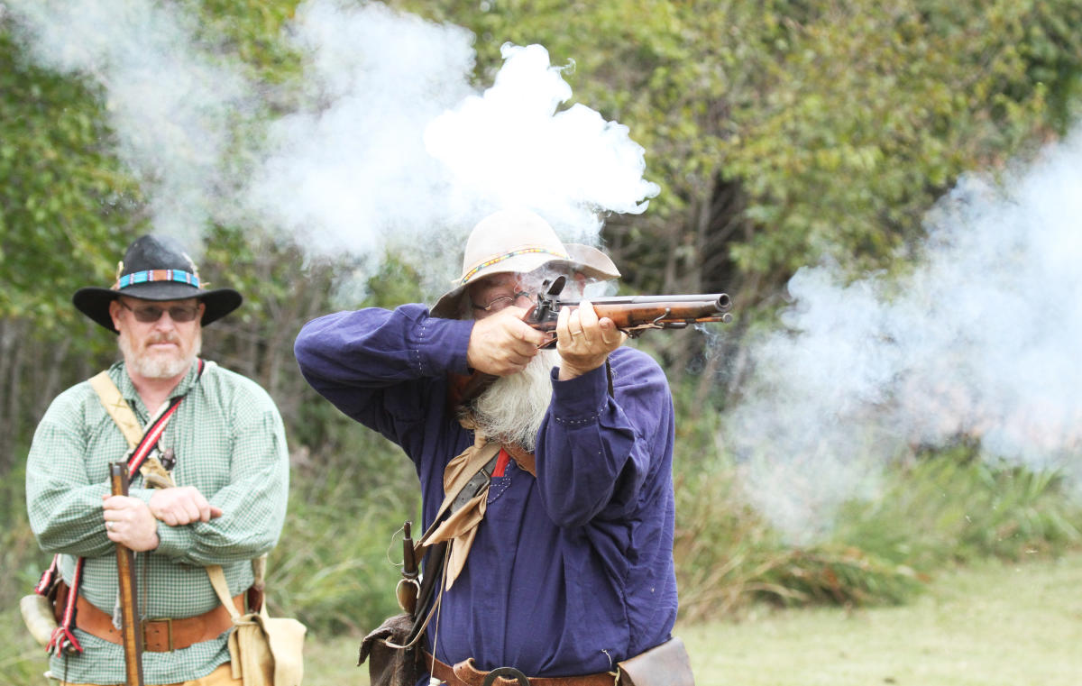 Kansas State Park Hosts 1800 S Era Reenactment History