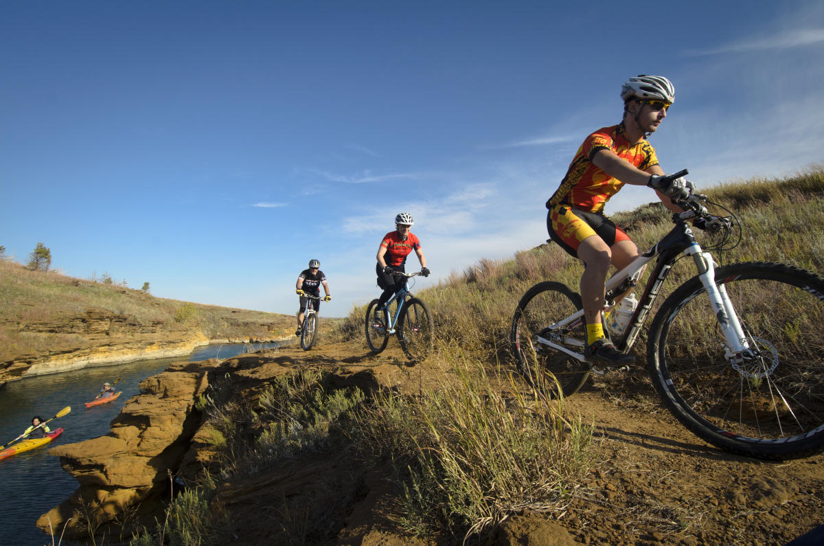 Kansas Mountain Biking Singletrack Cycling Trails, Switchgrass
