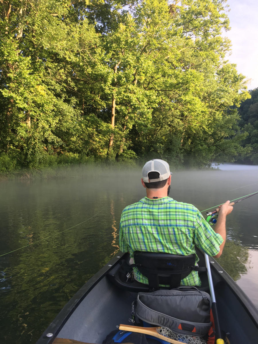 Knoxville Urban Wilderness Fishing at the Ijams River