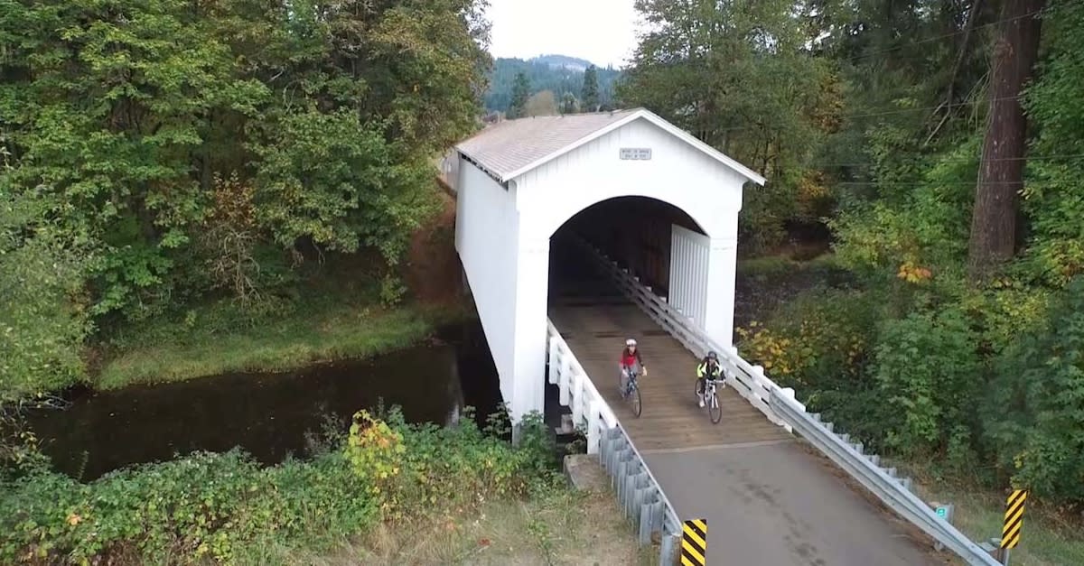 Oregon Covered Bridge Map | Covered Bridge Tour | Eugene ...