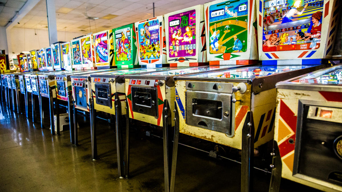 Play at a Machine at the Pinball Hall of Fame in Las Vegas