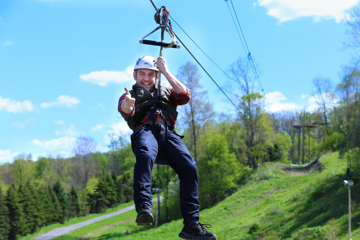 Ziplining Tours & Adventure Courses in Laurel Highlands, PA