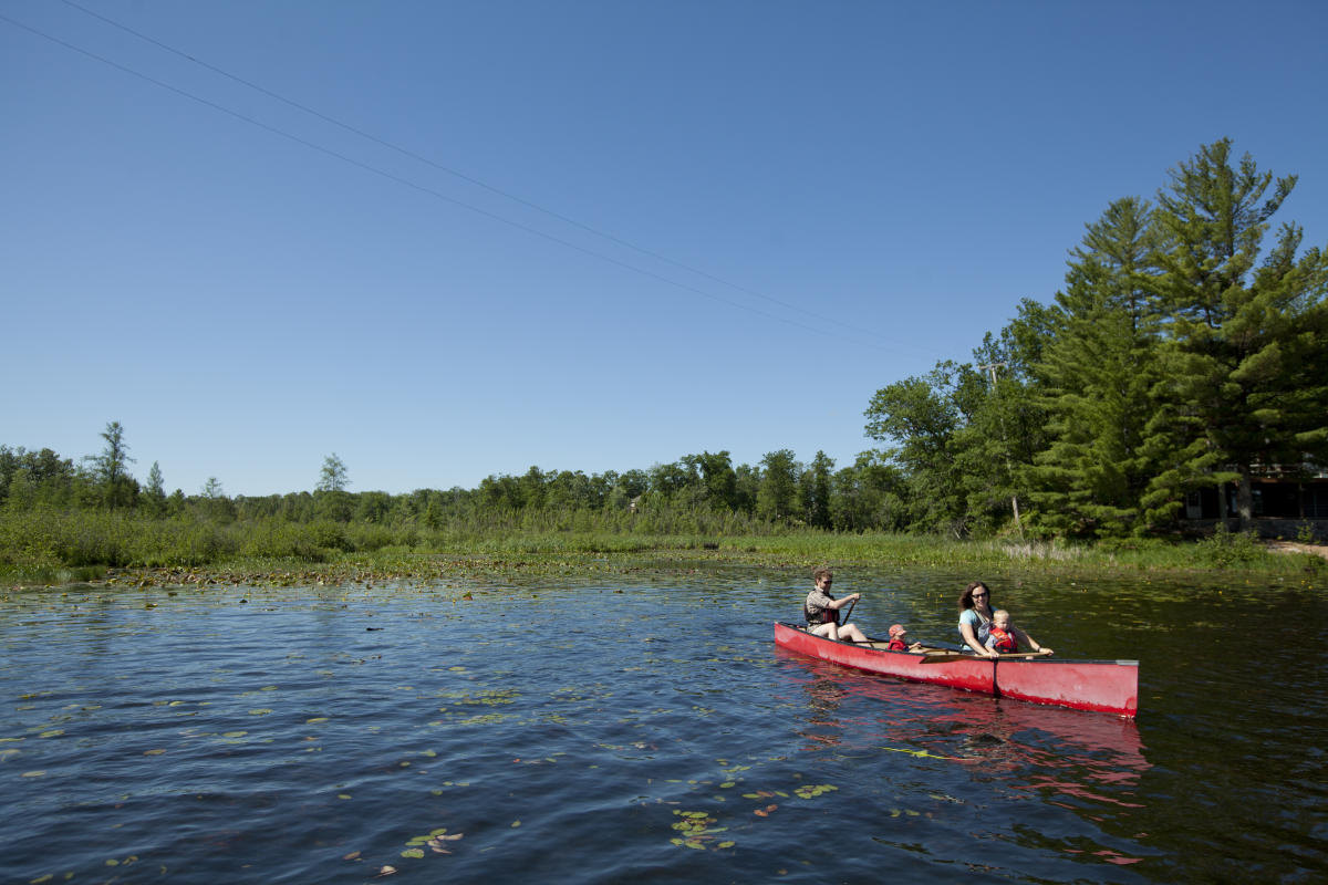 Minocqua Canoeing & Kayaking Watersports & Lake Activities