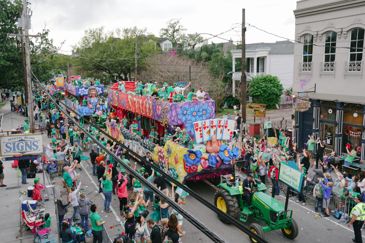 St Patrick's Day New Orleans 2024 Jane Roanna