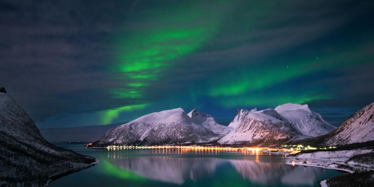 Northern Lights In Senja Northern Norway