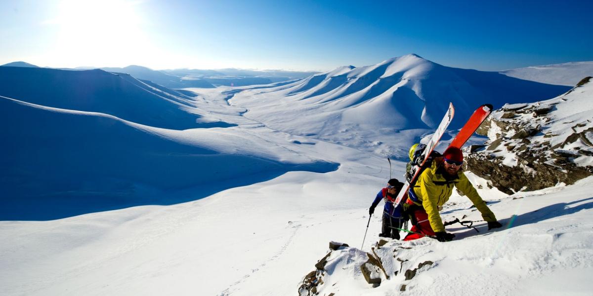 Ski touring in Svalbard  Official travel guide 