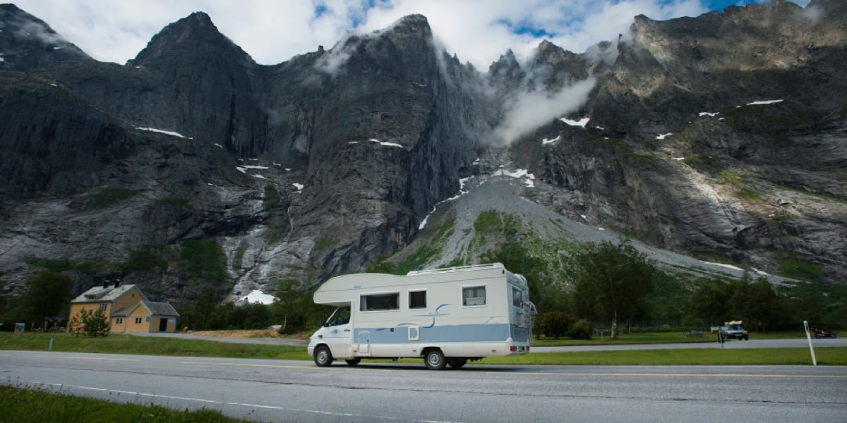 road trip camping car norvege