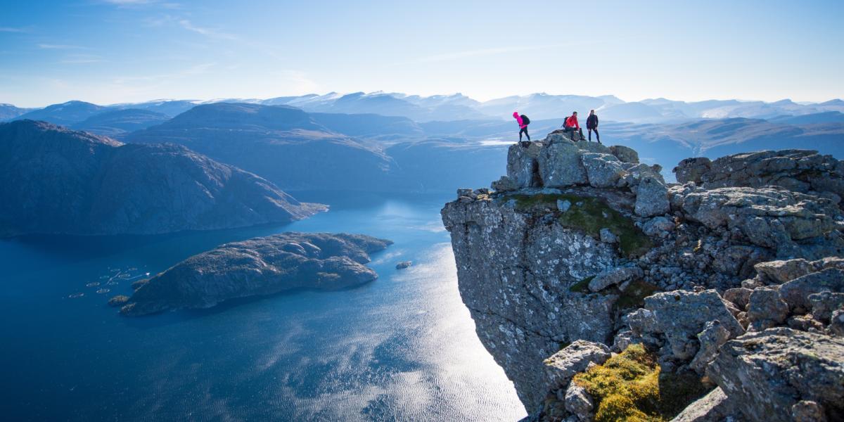 Wanderung zum Hornelen Das offizielle Reiseportal für Norwegen visitnorway de