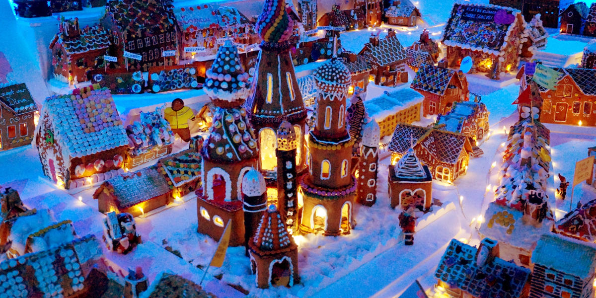 The world's largest gingerbread town | Christmas in Bergen