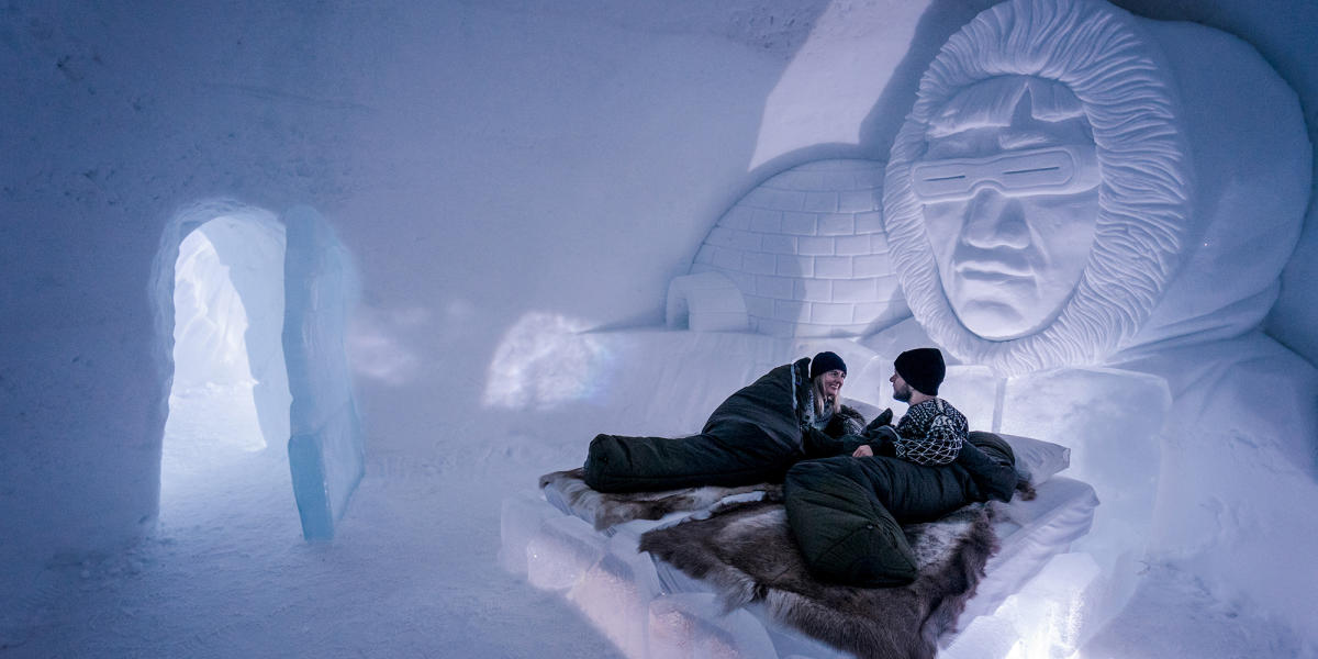 Stay in one of Norway's cool ice hotels