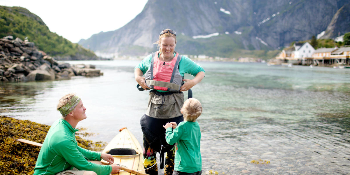 Kano og | De bedste steder at padle kajak i Norge