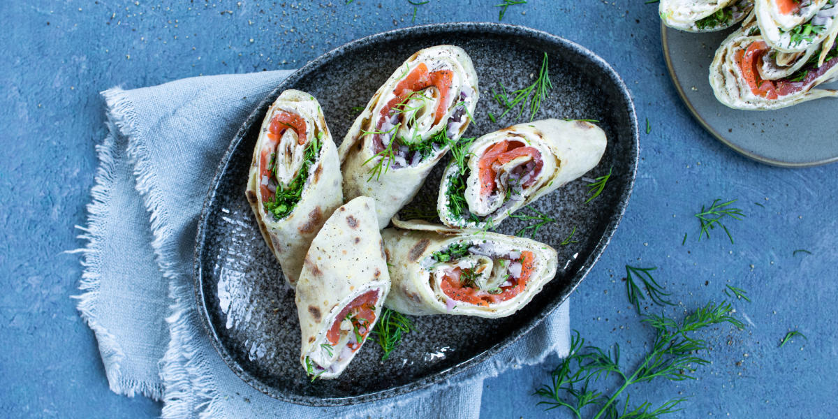 Lakserull – Räucherlachs-Röllchen | Rezept
