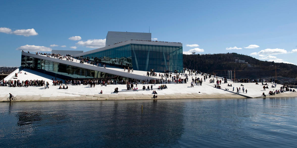 Oslo Opera House Please Walk On The Roof Visit Norway