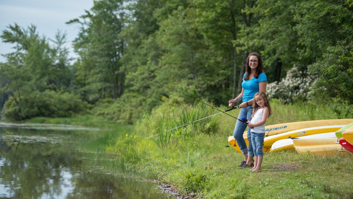 Gone Fishing in the Pocono Mountains