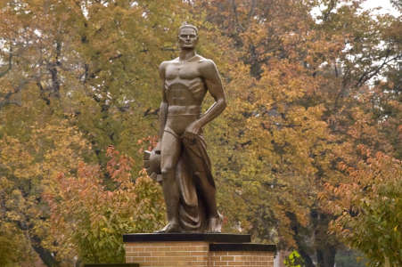 Sparty in the Fall