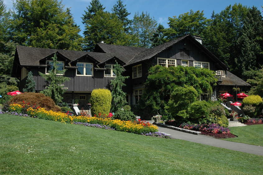 Stanley Park Pavilion In Vancouver Bc