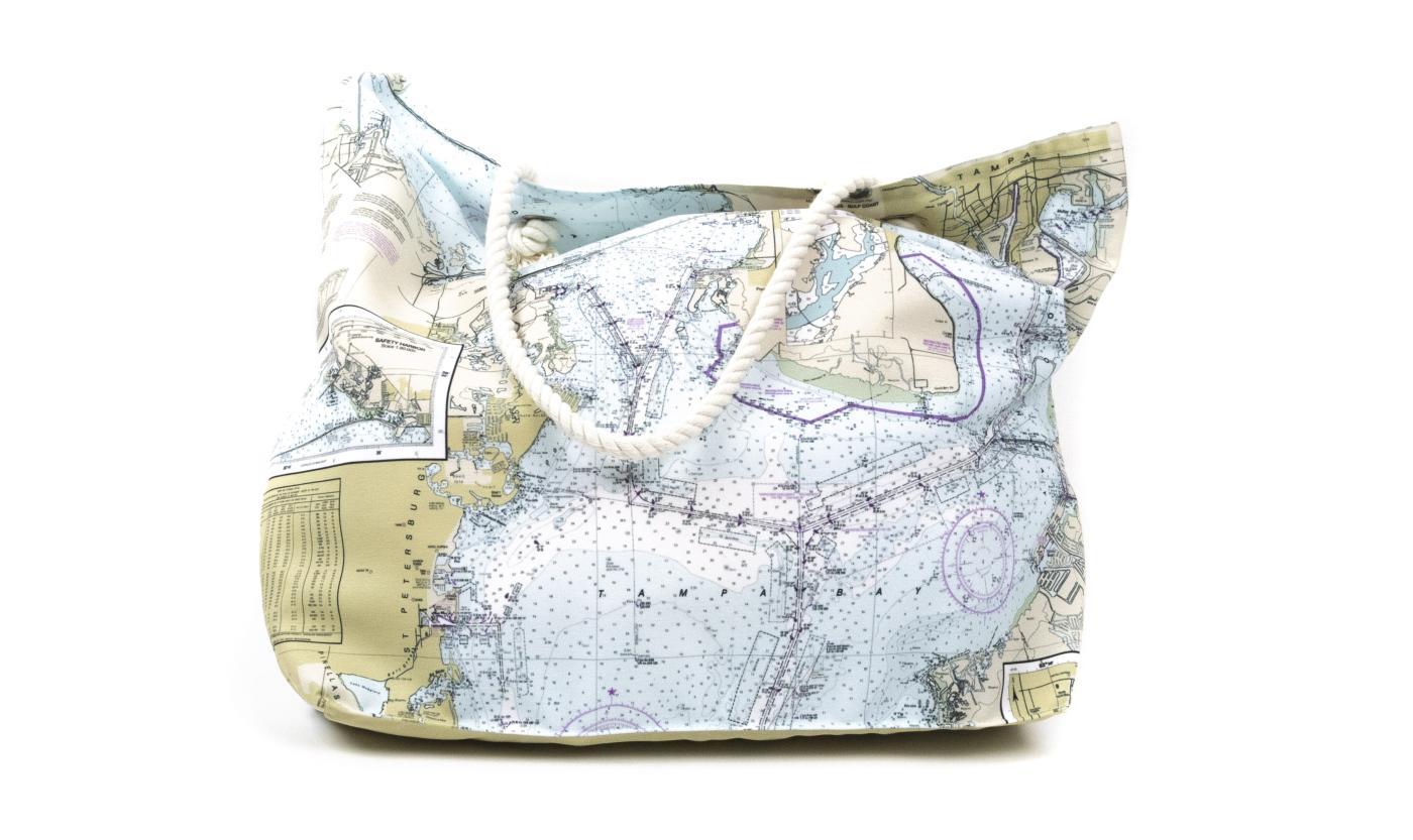 Tampa Bay Map Tote