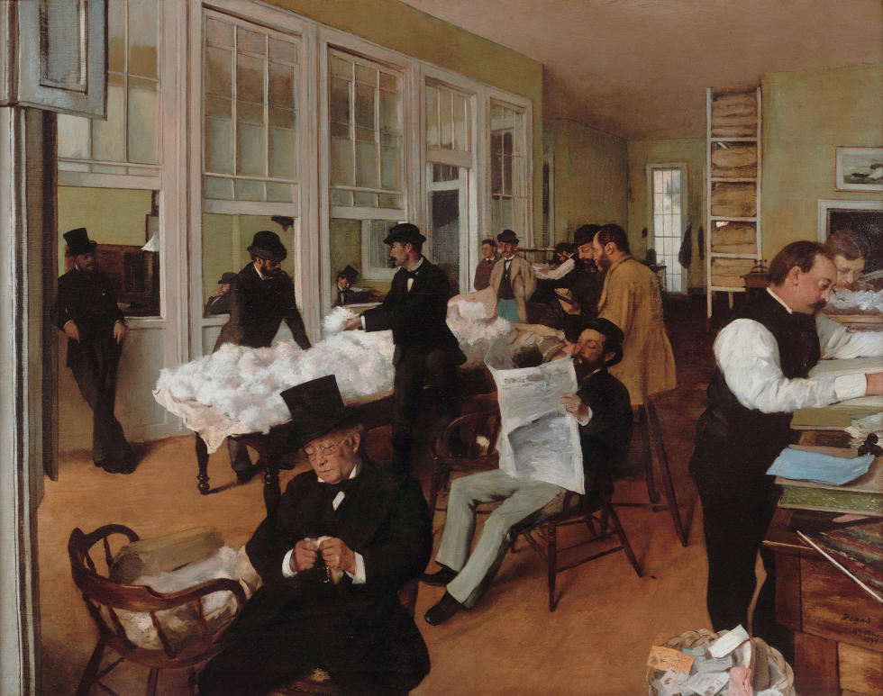 MFAH Degas painting MFAH Degas painting