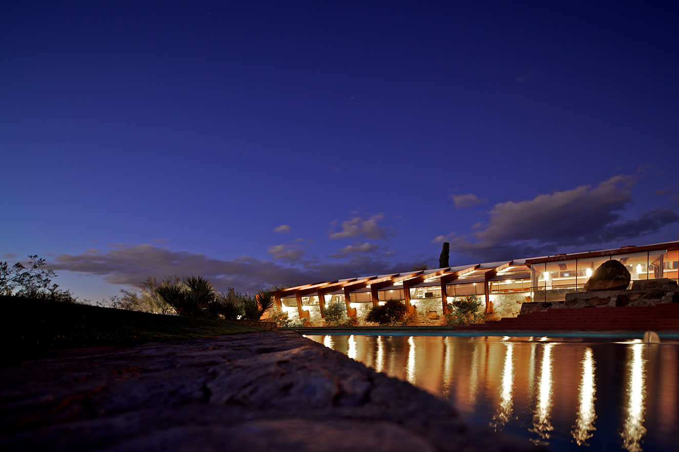 Night Lights Tour At Taliesin West