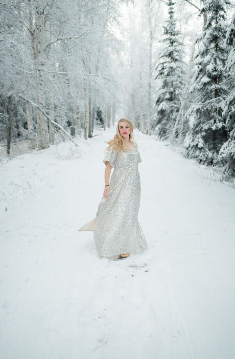 Solstice - dress in snow