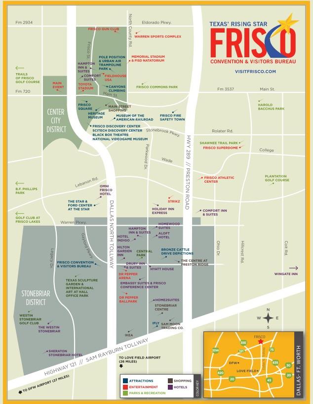 Frisco Texas Official Convention & Visitors Site - Frisco Transportation