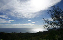 Cetti Bay overlook