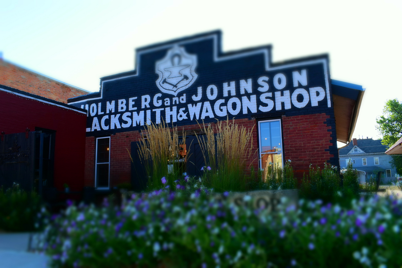 Blacksmith Coffee Store Front in Lindsborg, KS
