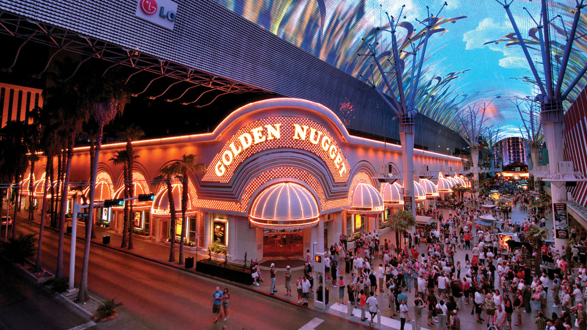 Circa Resort and Casino exterior in downtown Las Vegas