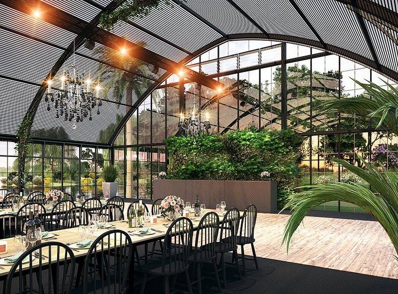 Harry the hirer Atrium marquee