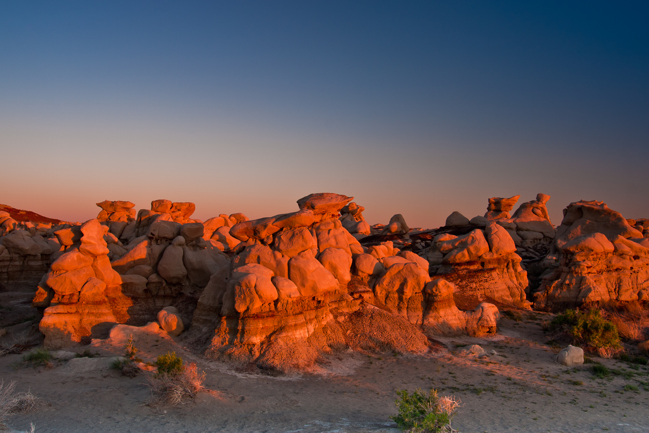 Bisti Rock Formations