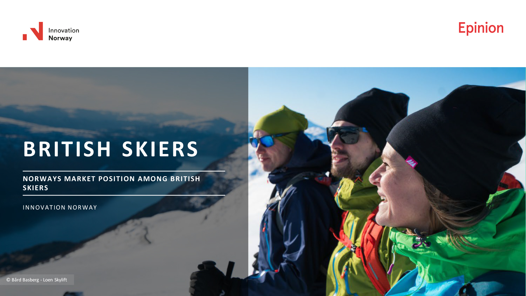 British Skiers posisjonerinsanalyse