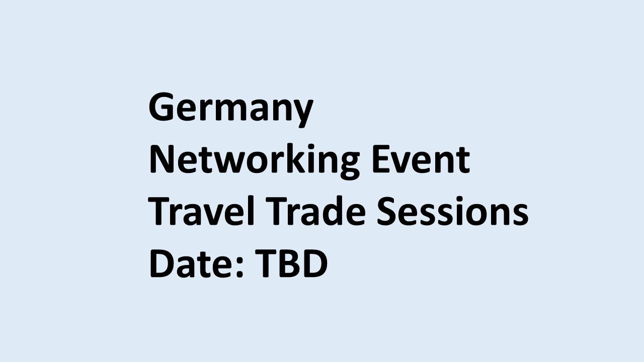Travel Trade sessions Germany 2020