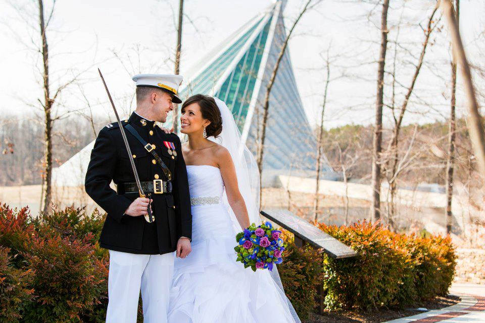 marine corps museum wedding