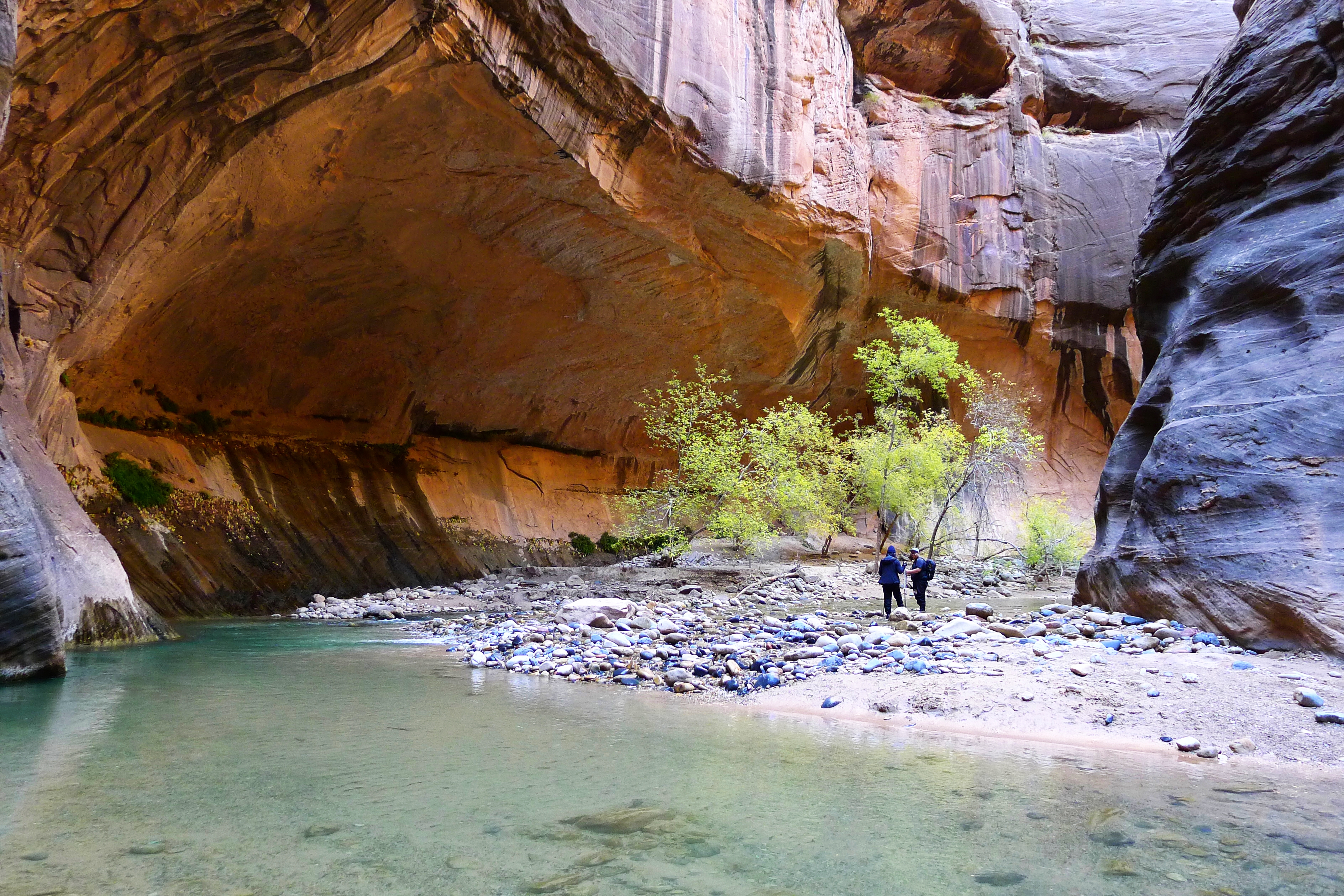 The Narrows in Zion aren't always a tight squeeze