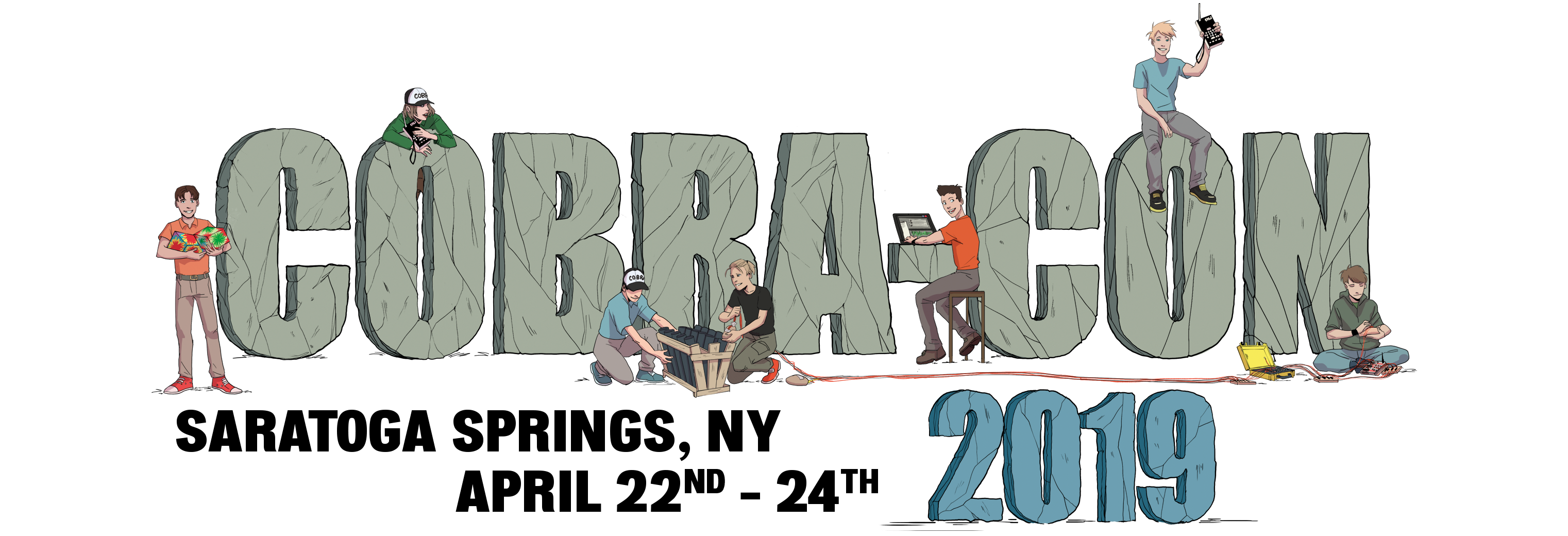 Cobra-Con 2019 logo Saratoga Springs April 22-24