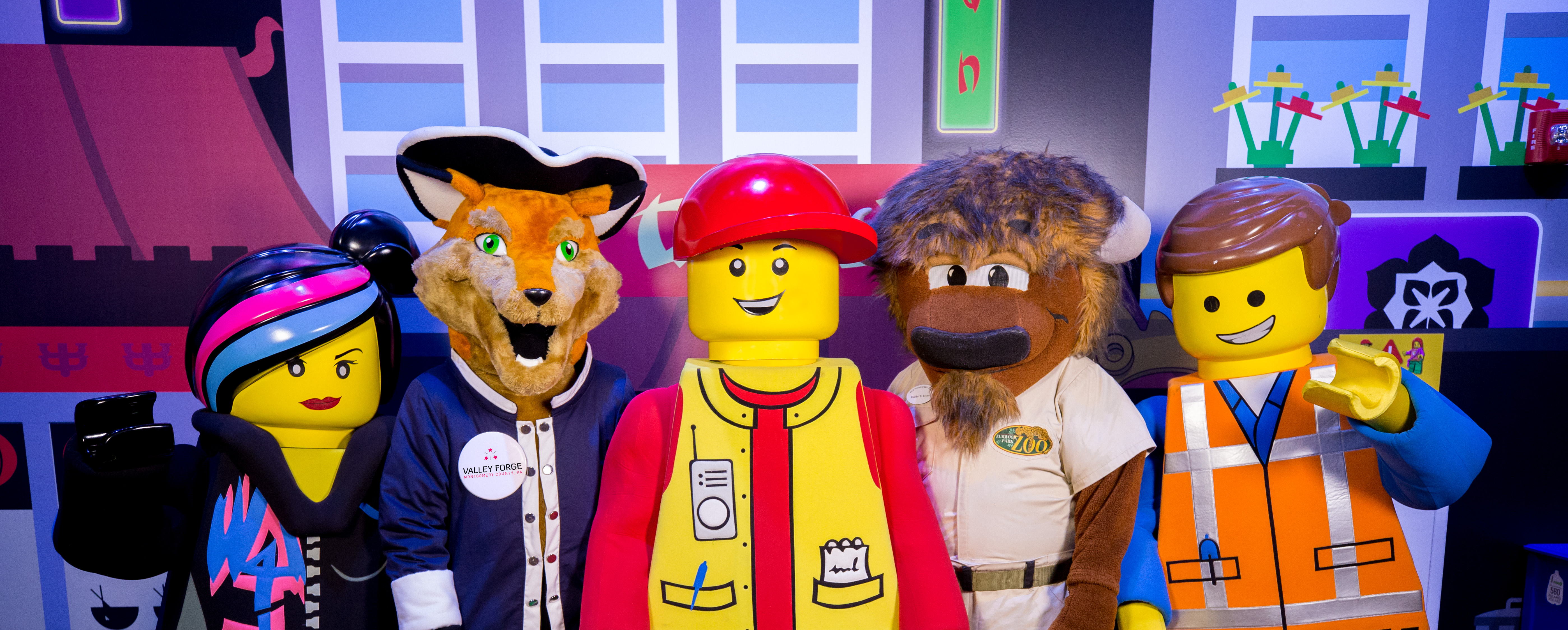Monty and Mascots at Legoland